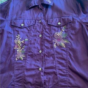 Ladies Jacket with special creations by Nan.